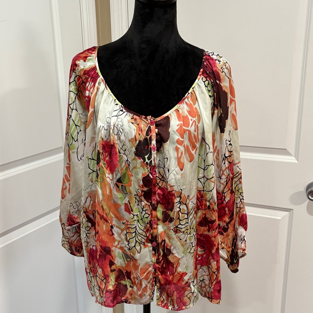 Spense Multicolor Floral Blouse